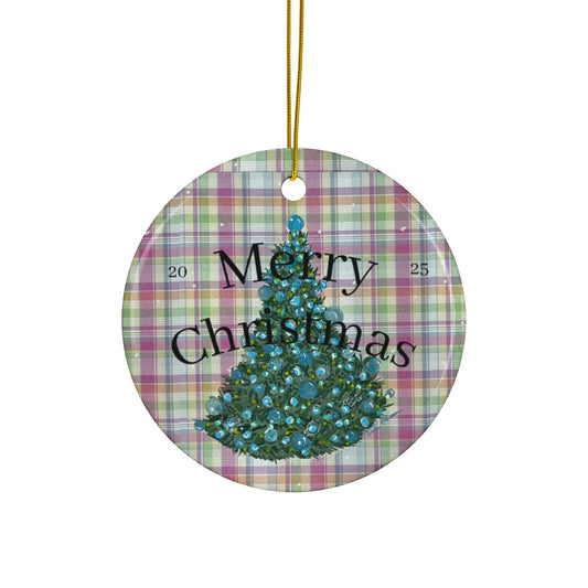 Festive Ceramic Ornaments | art print, artist made ornament, collectors