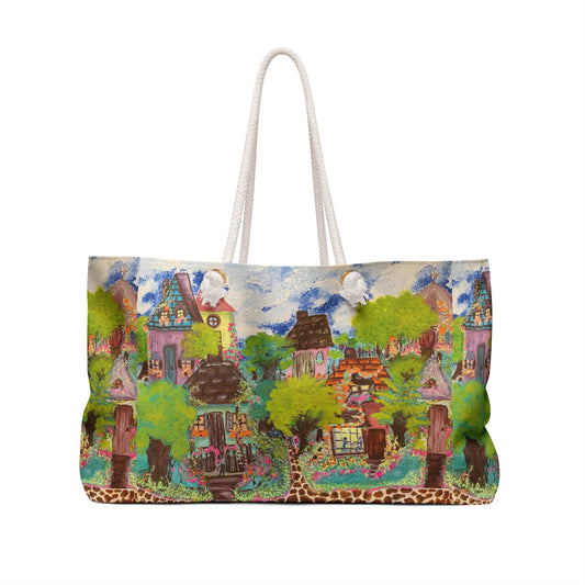 The Neighborhood Artsy Weekender Bag