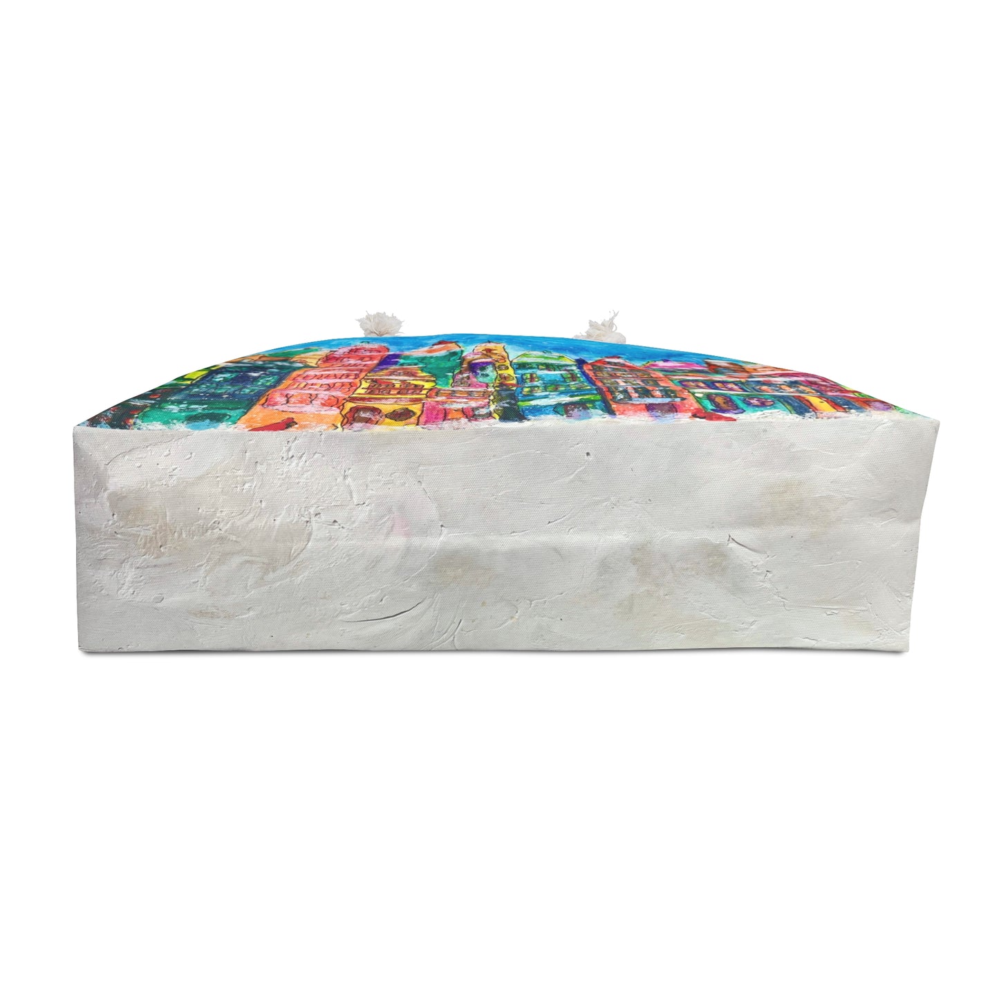 Colorful Cityscape Weekender Bag | Travel Tote, Overnight Bag, Beach Bag, Gift for Travelers, Stylish Accessory