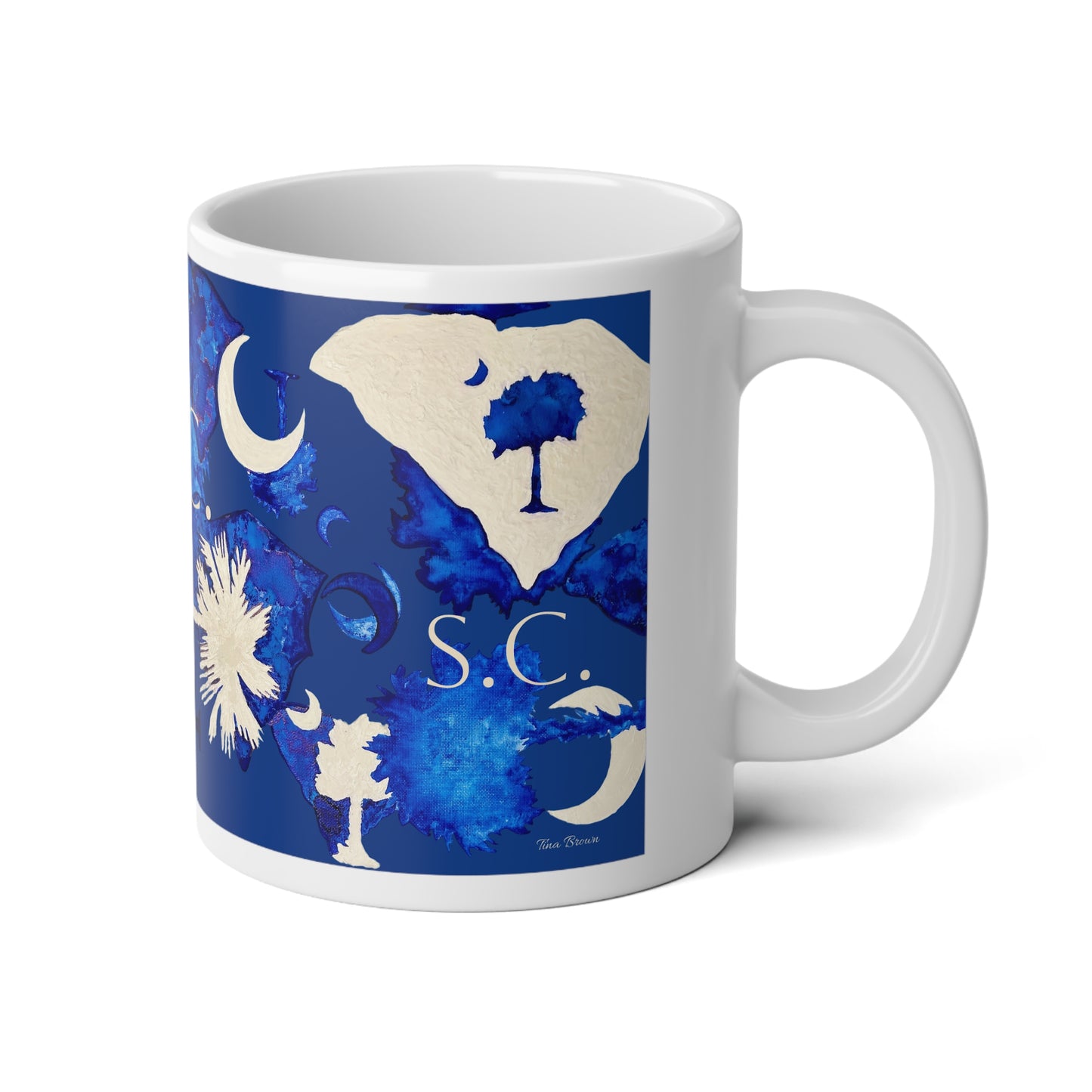 Mug South Carolina Artist Tina Brown Love of South Carolina Celebration