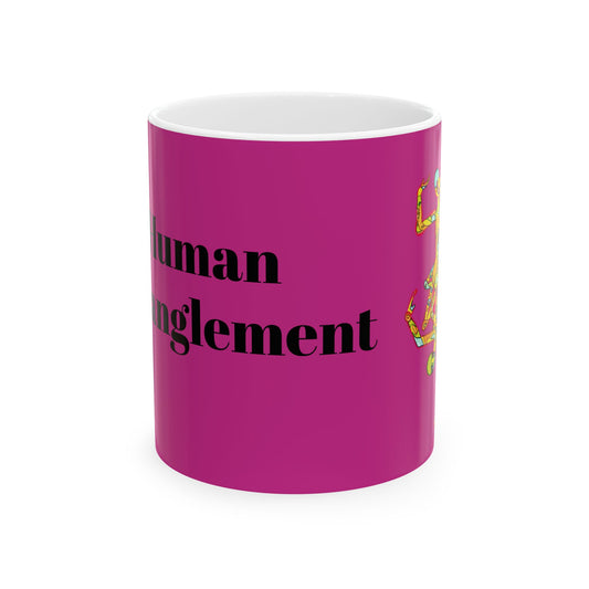 Human Entanglement Ceramic Mug - 11oz Artistic Mugs