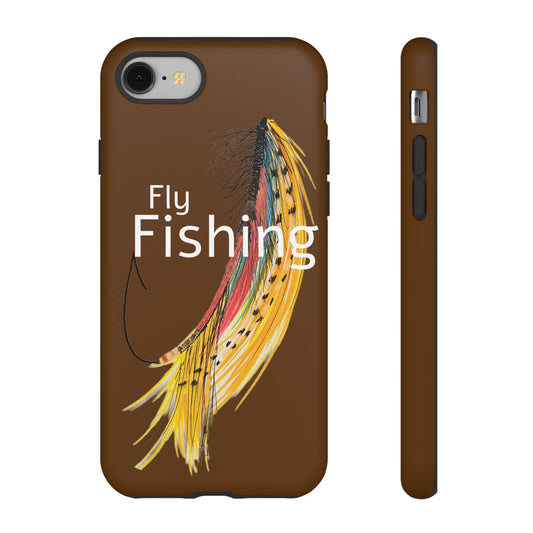 Fly Fishing Artsy Lure Tough Phone Cases