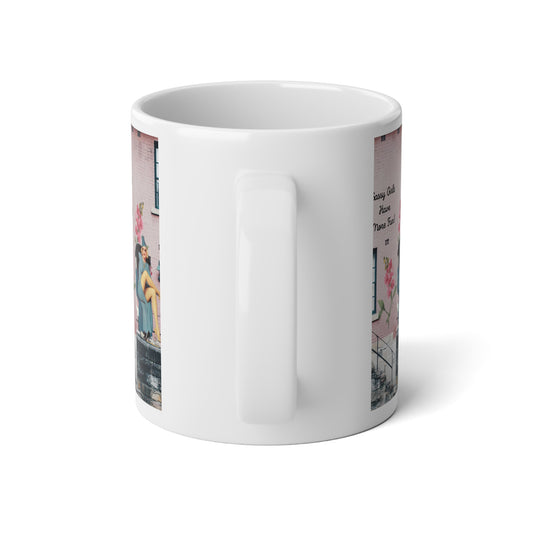 Sassy Girls Artsy Jumbo Mug, 20oz