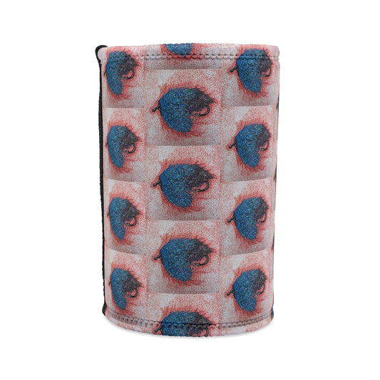 Copy of Colorful Wet Fly Lure Stubby Cooler - Insulated Can Holder for Fly Fishermen
