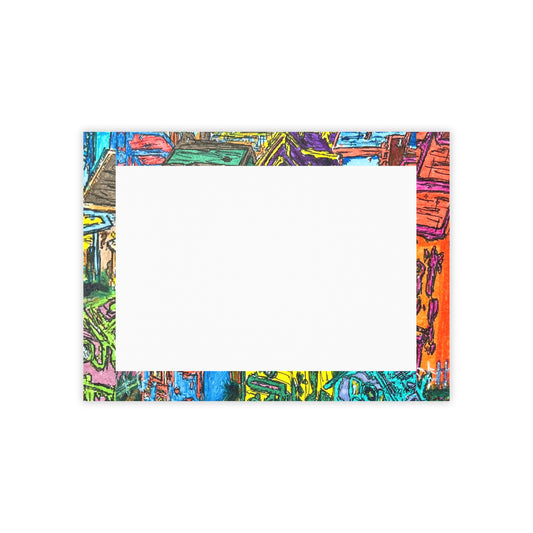 The Village Post-it® Note Pads -Artistic Posted Notes