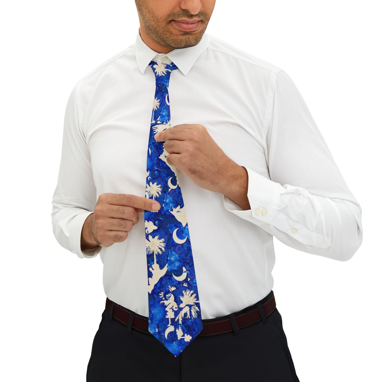 South Carolina Necktie - Perfect for Mens gift - artist Tina brown