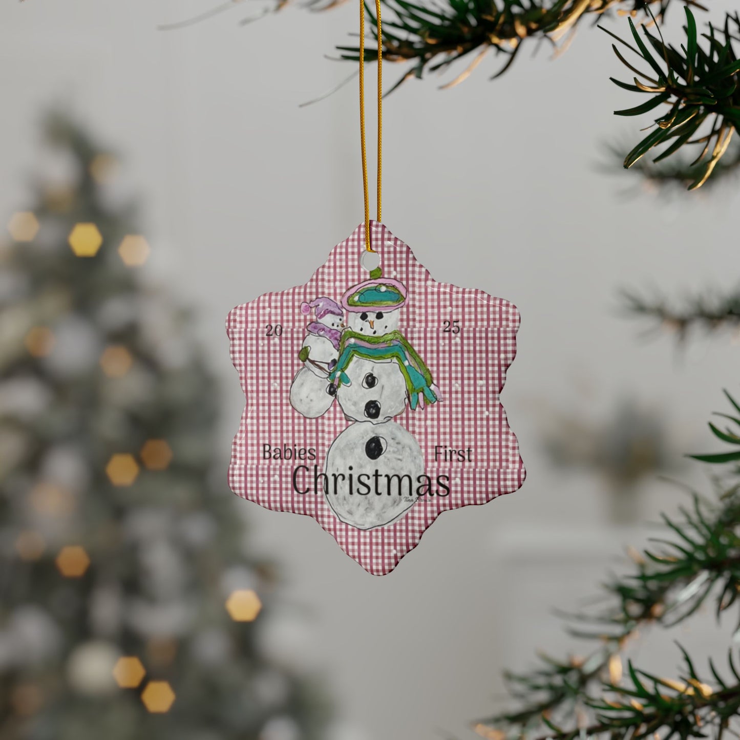 Ornaments, First Christmas Keepsake, Perfect Gift for New Parents, Snowman