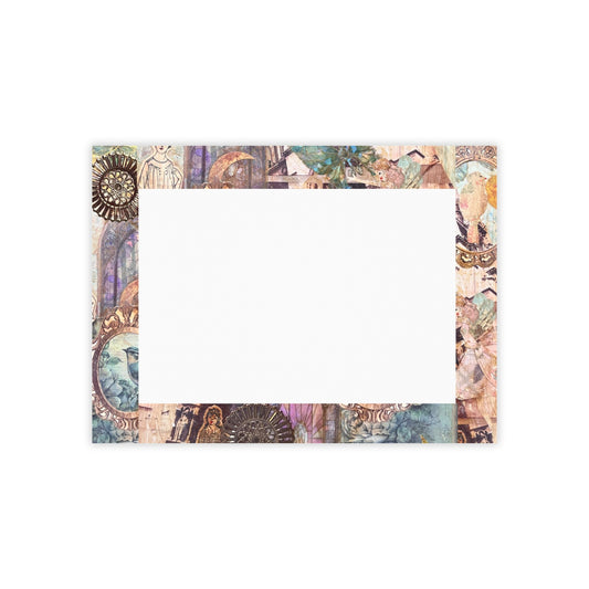Victorian Purple Post-it® Note Pads with Vintage Design -