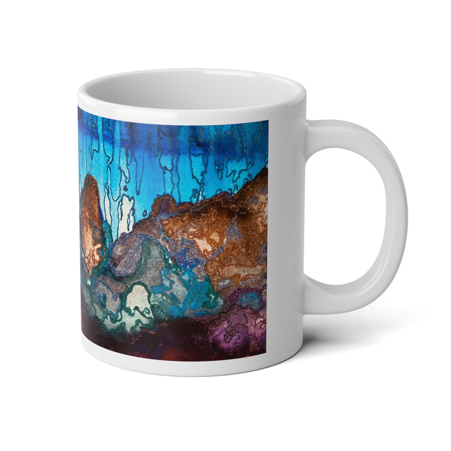 Rainy Days Jumbo Mug, 20oz