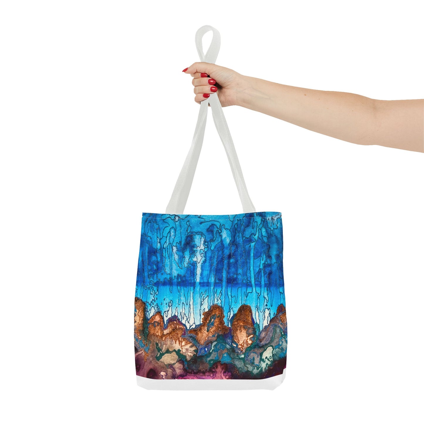 Mountain Rain Artsy Tote Bag