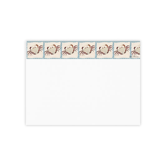 Coastal Crab Sticky Notes