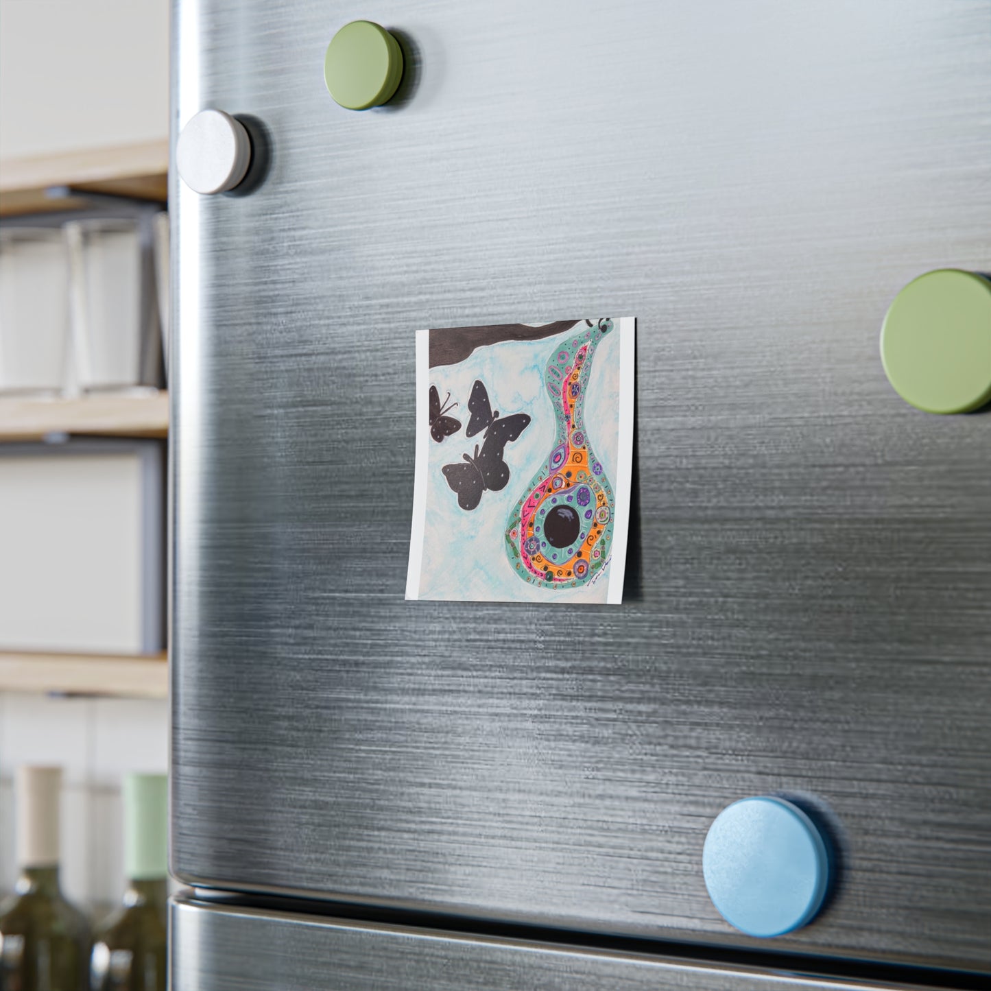 Birdhouse & Butterflies Sticky Notes