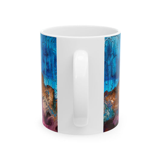 Desert Inspired Ceramic Mug | 11oz | western Desert