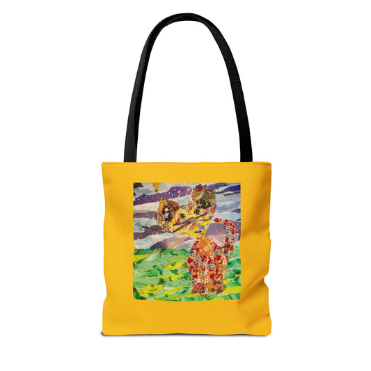 Abstract Cat Tote Bag
