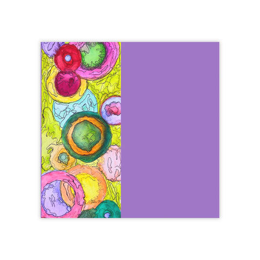 Colorful Sticky Note Pads for Creative Minds, Journal Notes, Office Supplies, Gifts for Teachers, Planner Accessories, Fun Stationery