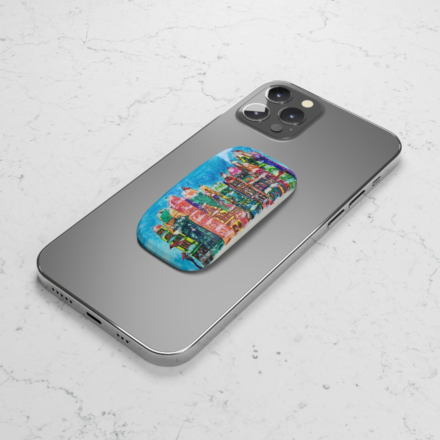 Copy of Colorful Cityscape Phone Grip, Vibrant Pop Socket, Unique Phone Stand, Artistic Mobile Accessory, Cute Gift for Tech Lovers