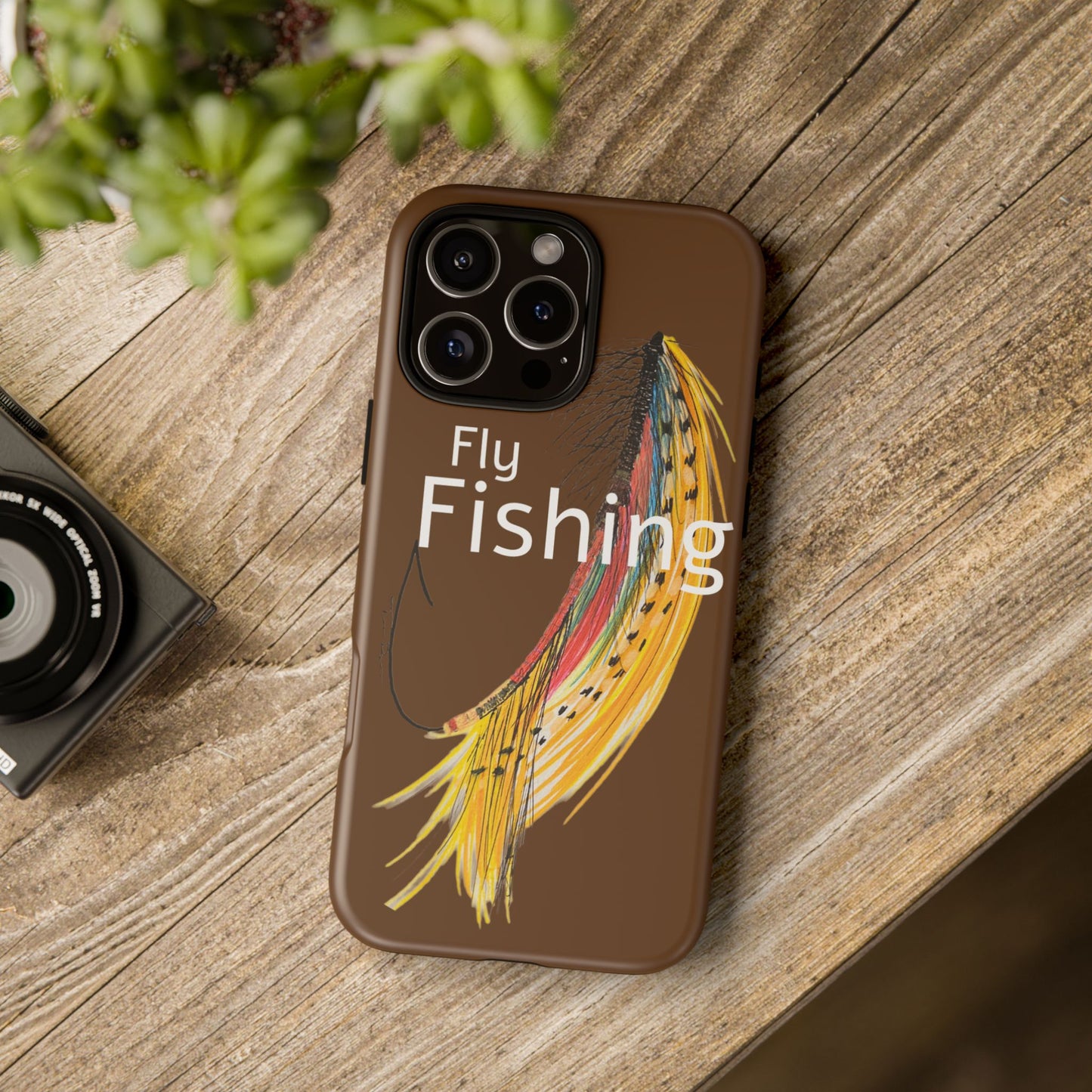 Fly Fishing Artsy Lure Tough Phone Cases