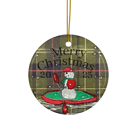 Kayaking Ornament, Family Keepsakes,