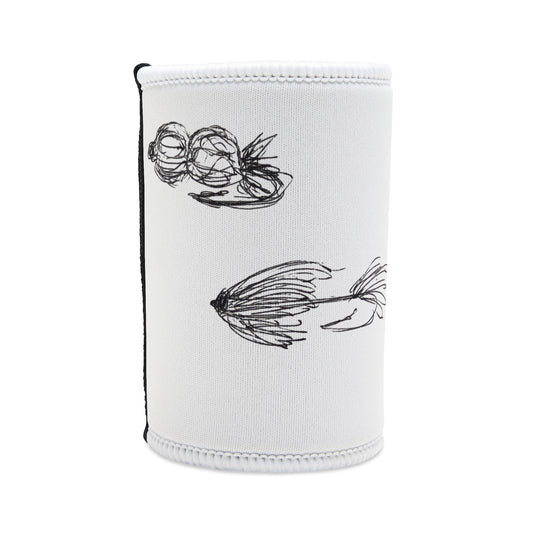 Copy of Artistic Fishing Stubby Cooler - Perfect for Summer BBQs & Outdoor Adventures