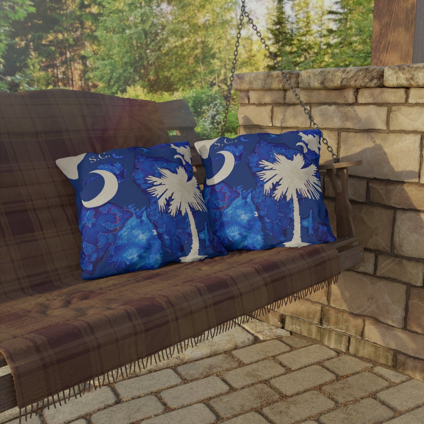 South Carolina Outdoor Pillows - Perfect for Summer Decor - Tina Brown