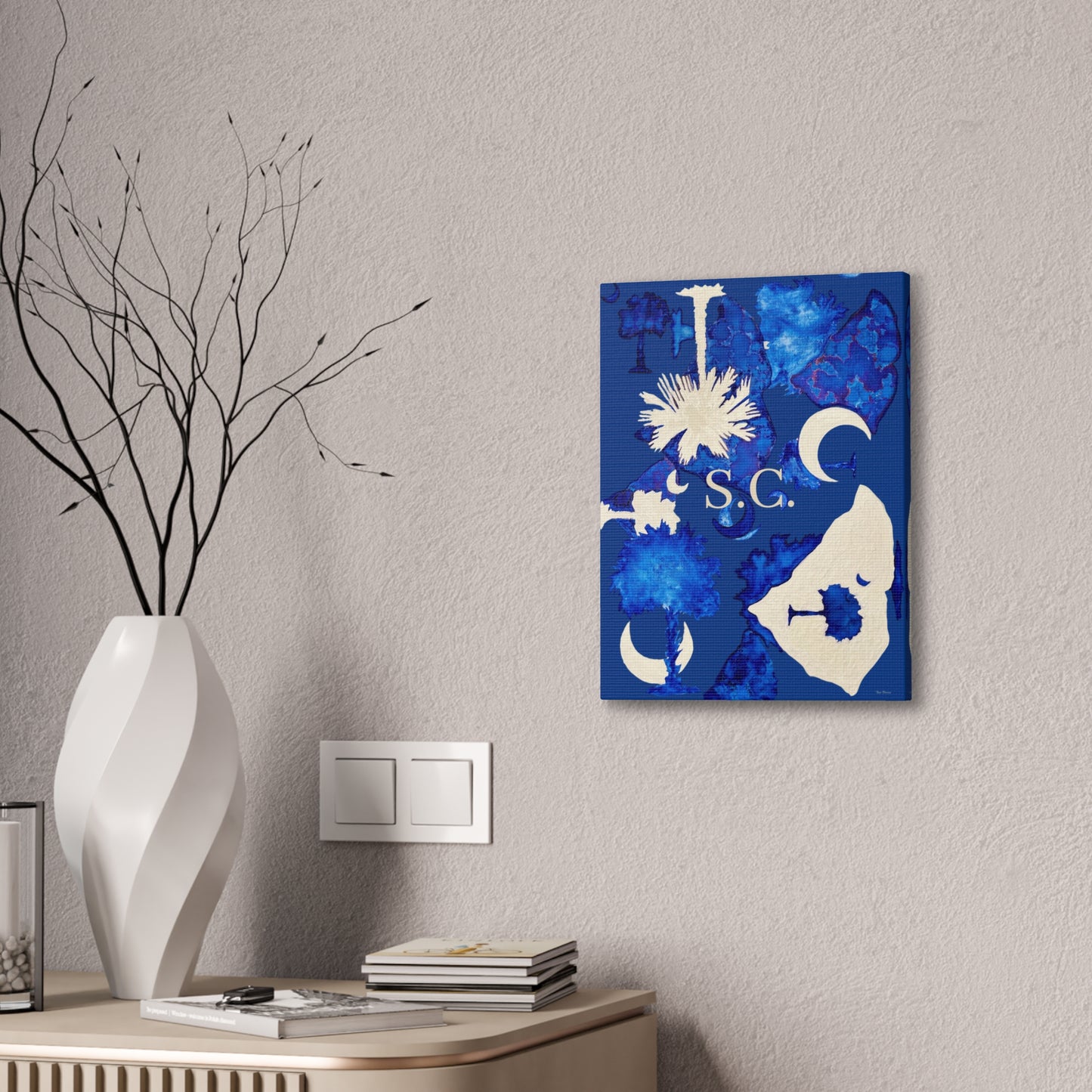 South Carolina Canvas Art Print