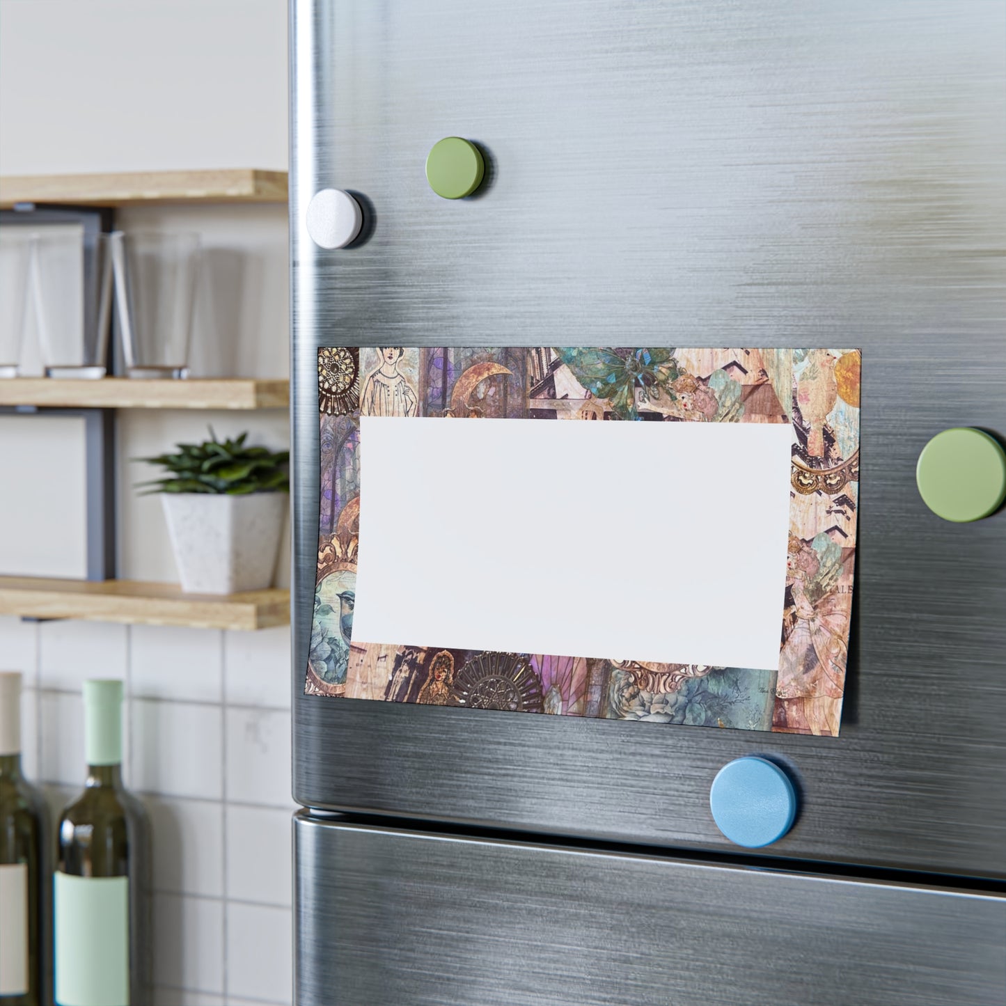 Victorian Purple Post-it® Note Pads with Vintage Design -