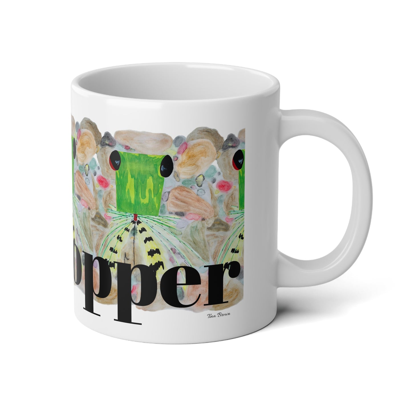 Bass Popper Mug 20oz