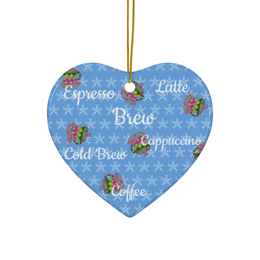 Coffee Lover Christmas Ornament