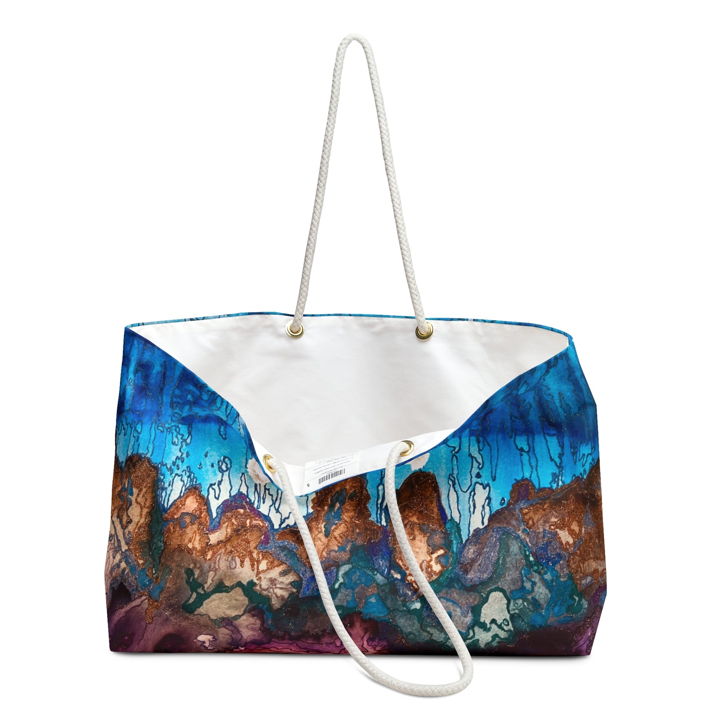 Desert Rain Artsy Weekender Bag