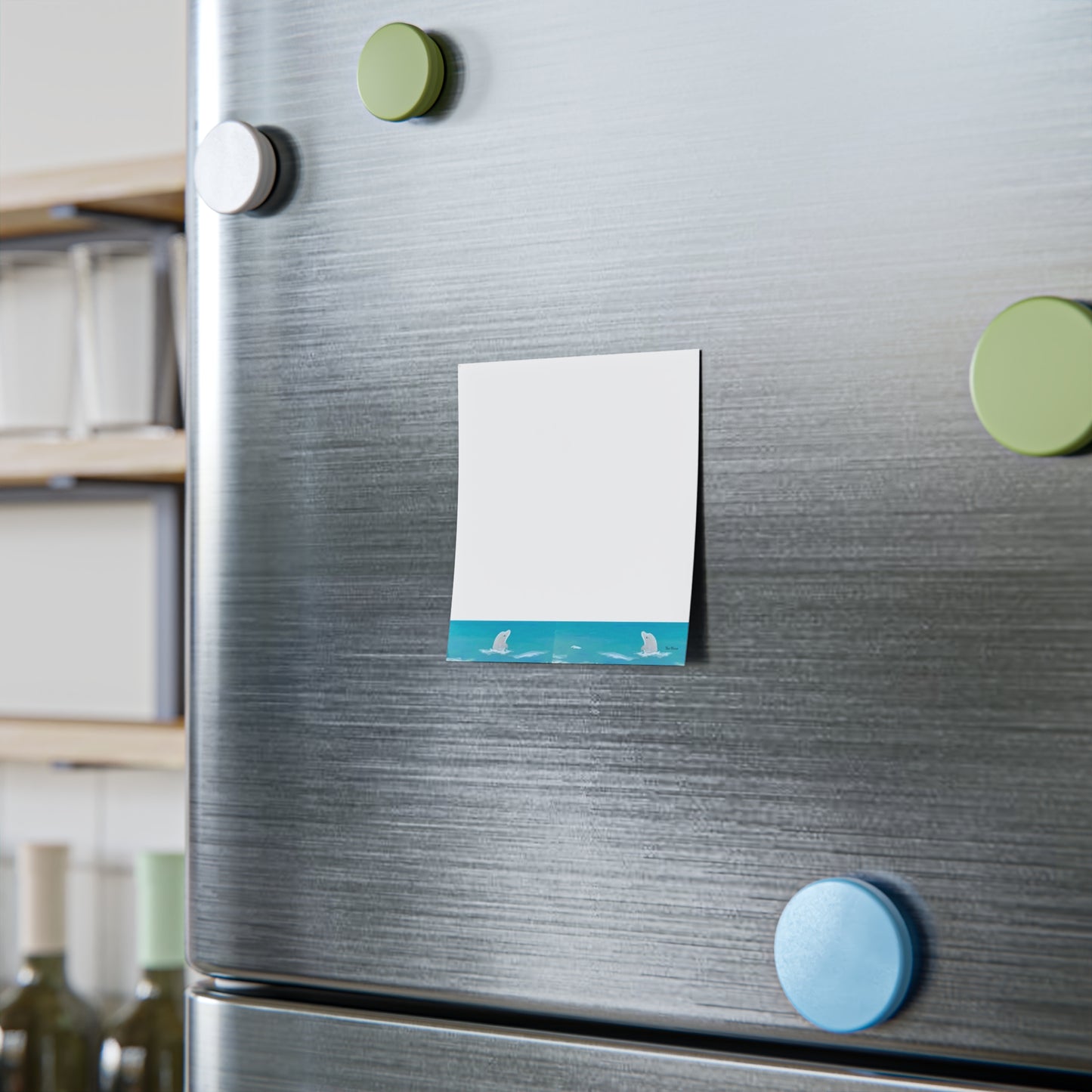 Ocean Dolphin Post-it® Note Pads - Perfect for Coastal Lovers