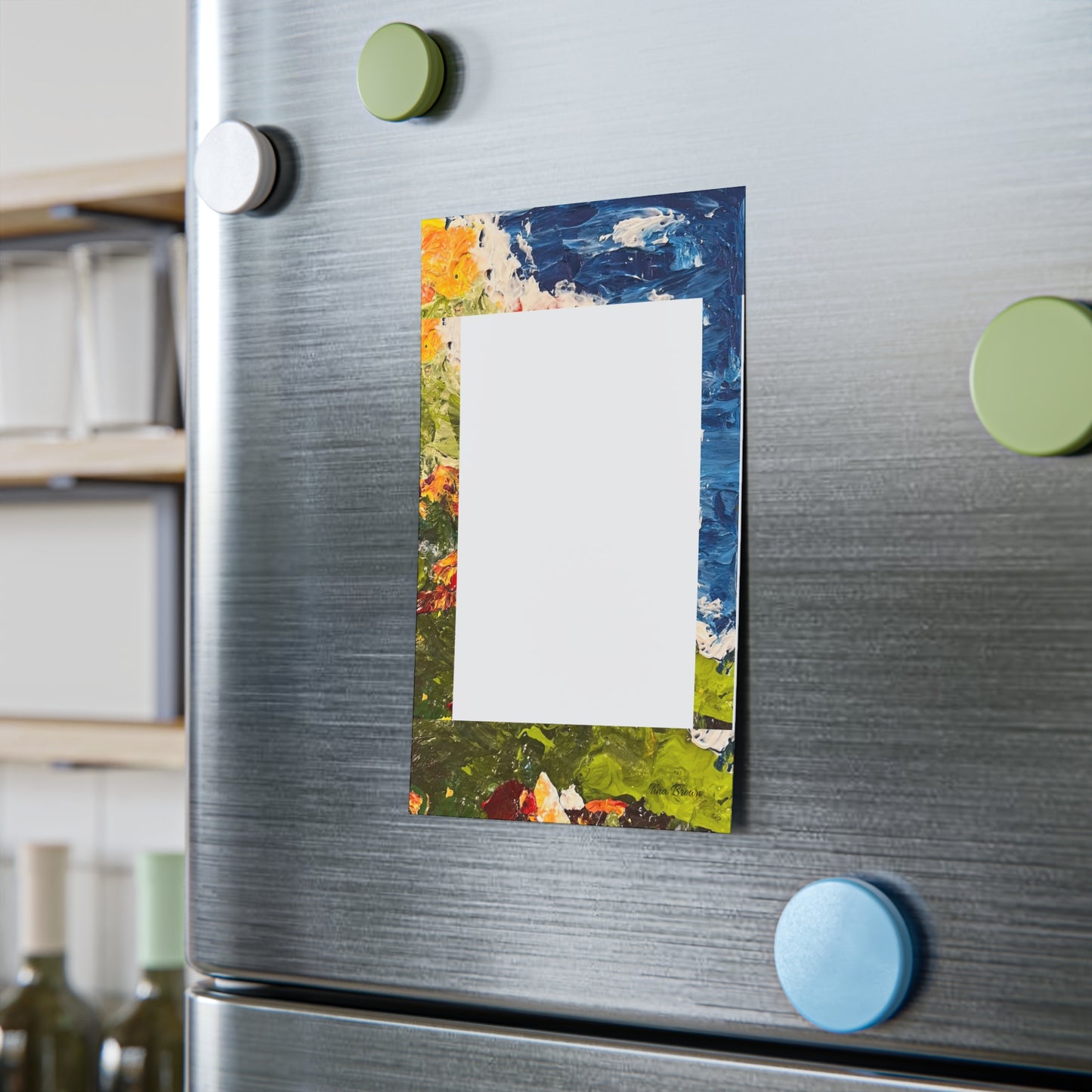 Ocean Cliffs Post-it® Note Pads - Vibrant Colorful Ocean Design