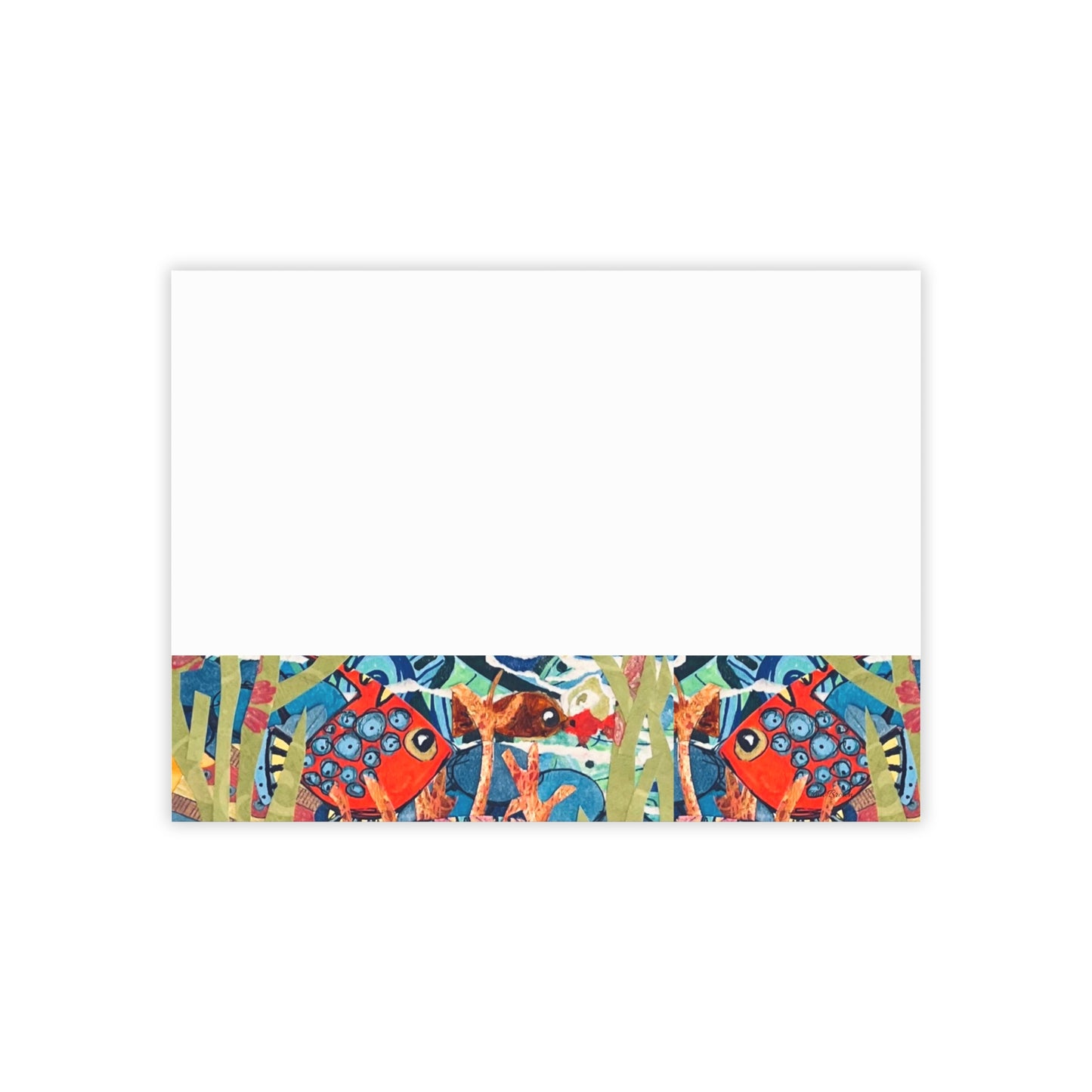Colorful Fish Post-it® Note Pads - Perfect for Aquarium Lovers