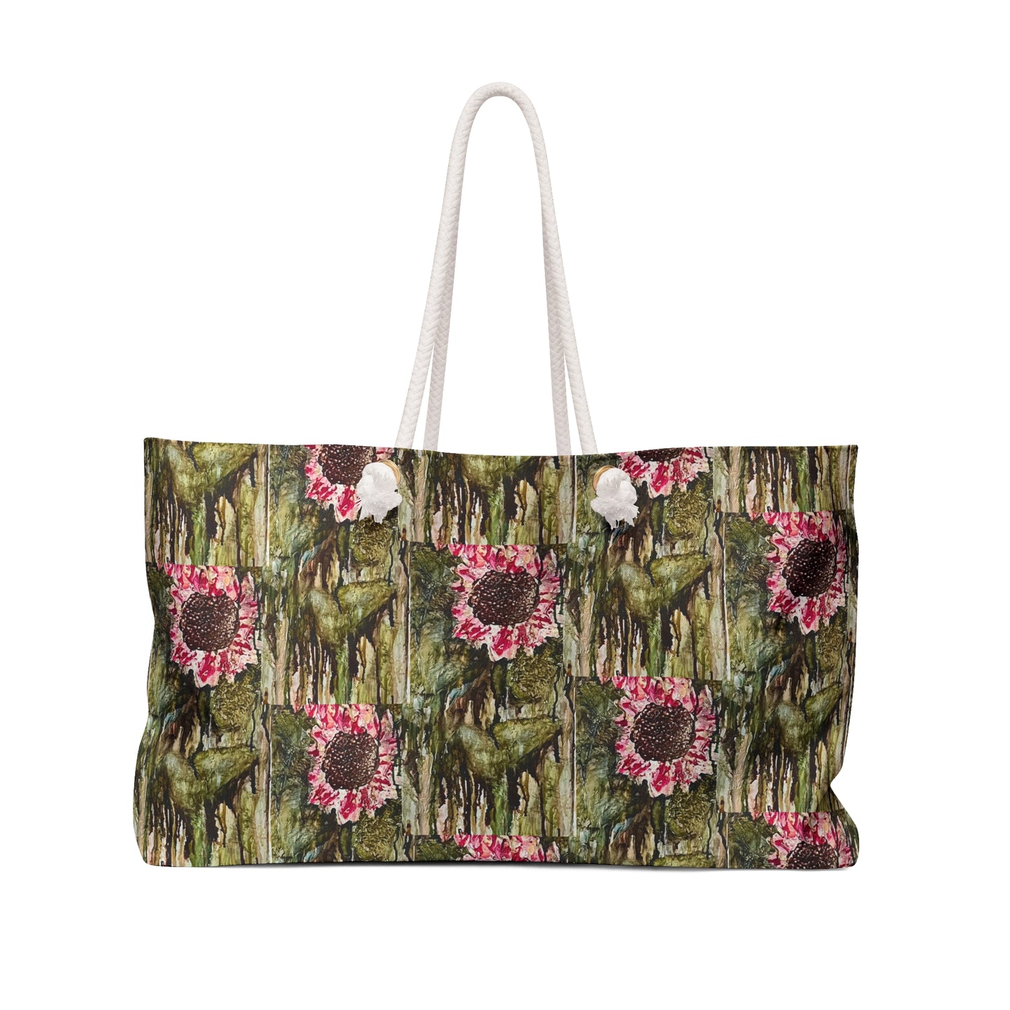 Sunflower Artsy Weekender Bag