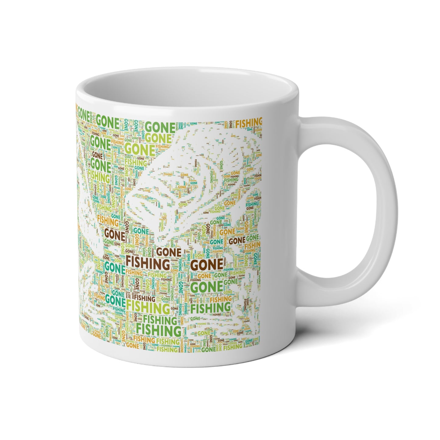 Bass Fishing Mug 20oz