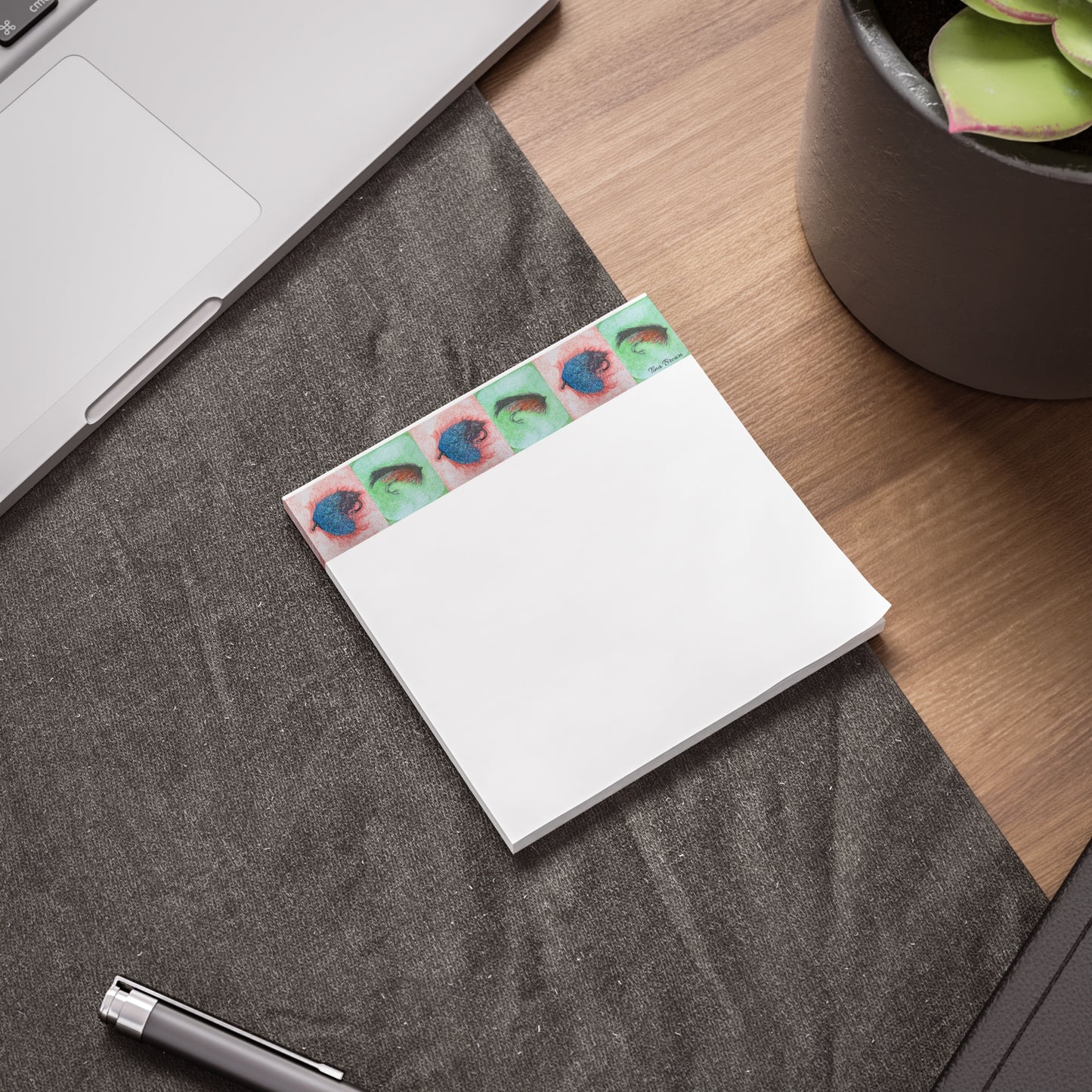 Wet & Dry Fly Fishing Lures Post-it® Note Pads - Perfect for Fly Fishermen