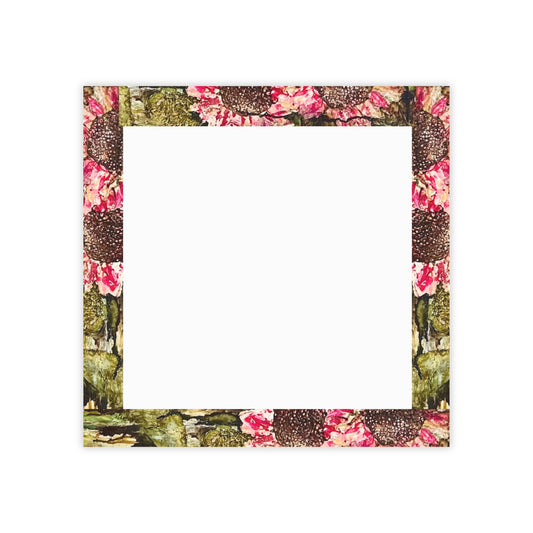 Sunflower Framed Note Pads - Stylish Sticky Notes for Home & Office