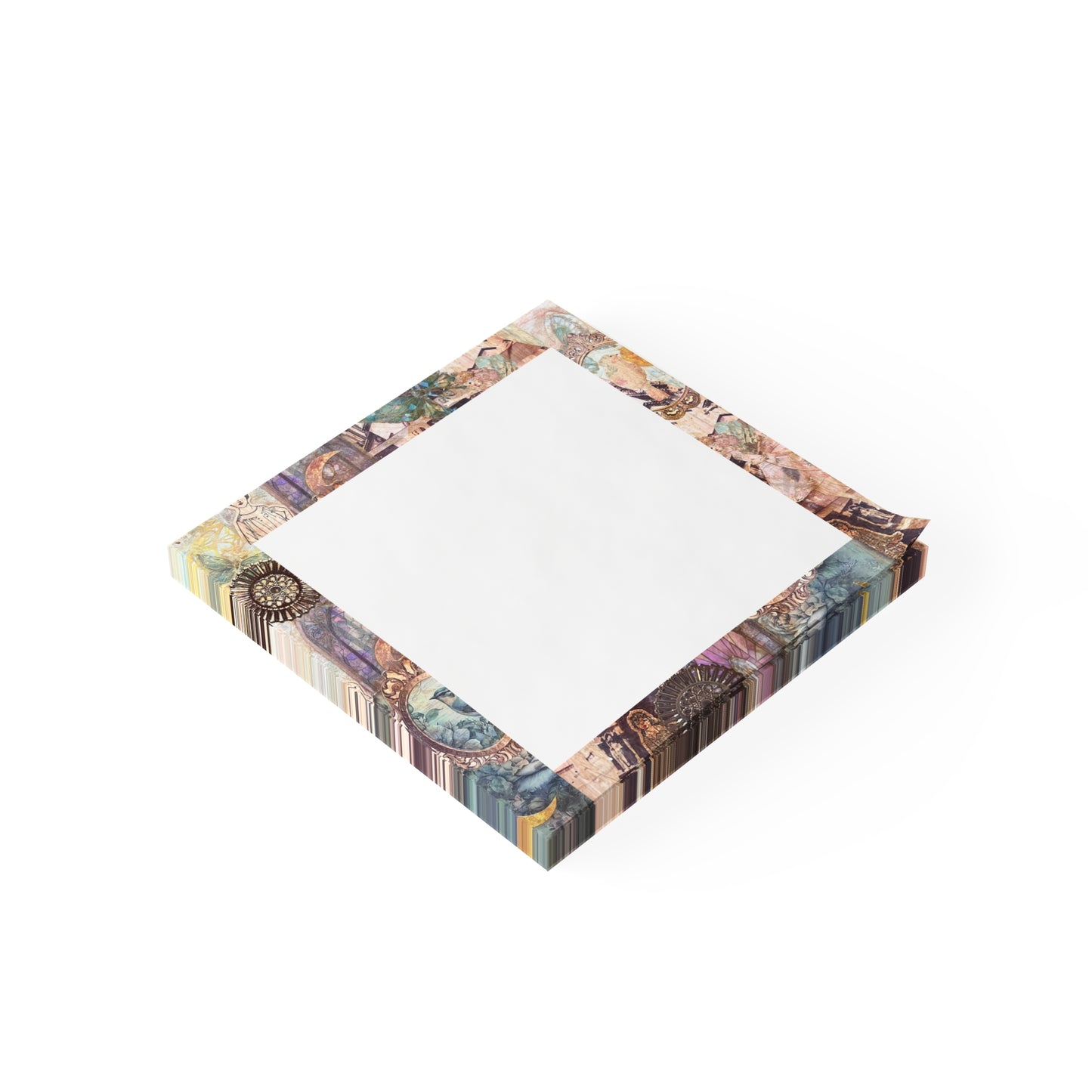 Victorian Purple Post-it® Note Pads with Vintage Design -