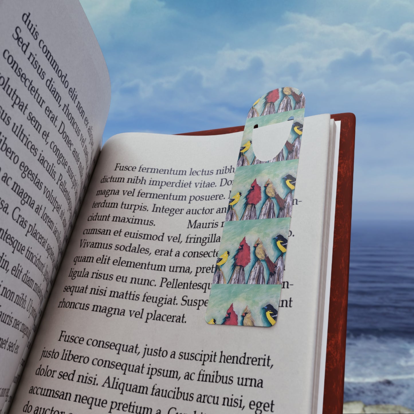 Copy of Birds on the Fence Bookmark
