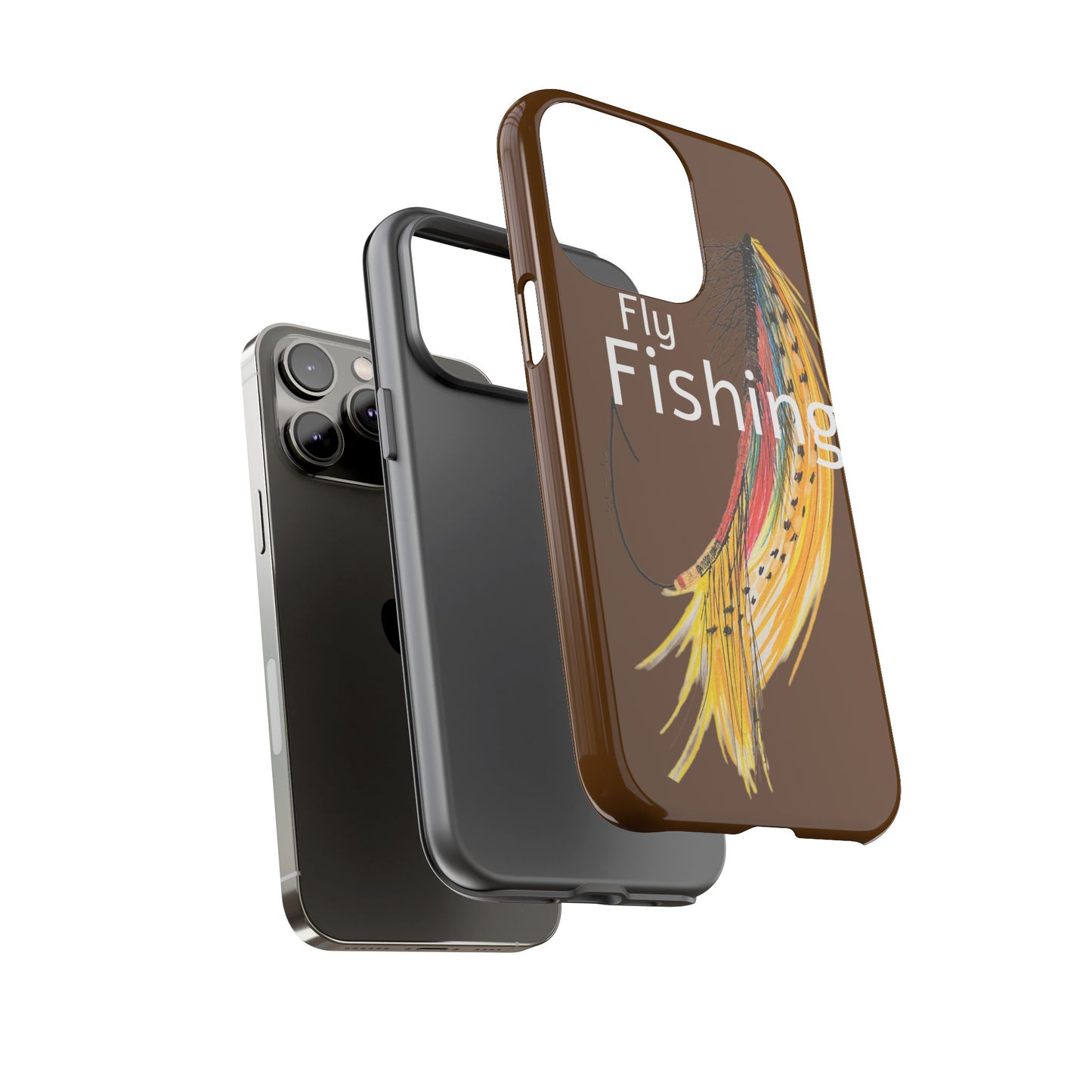 Fly Fishing Artsy Lure Tough Phone Cases
