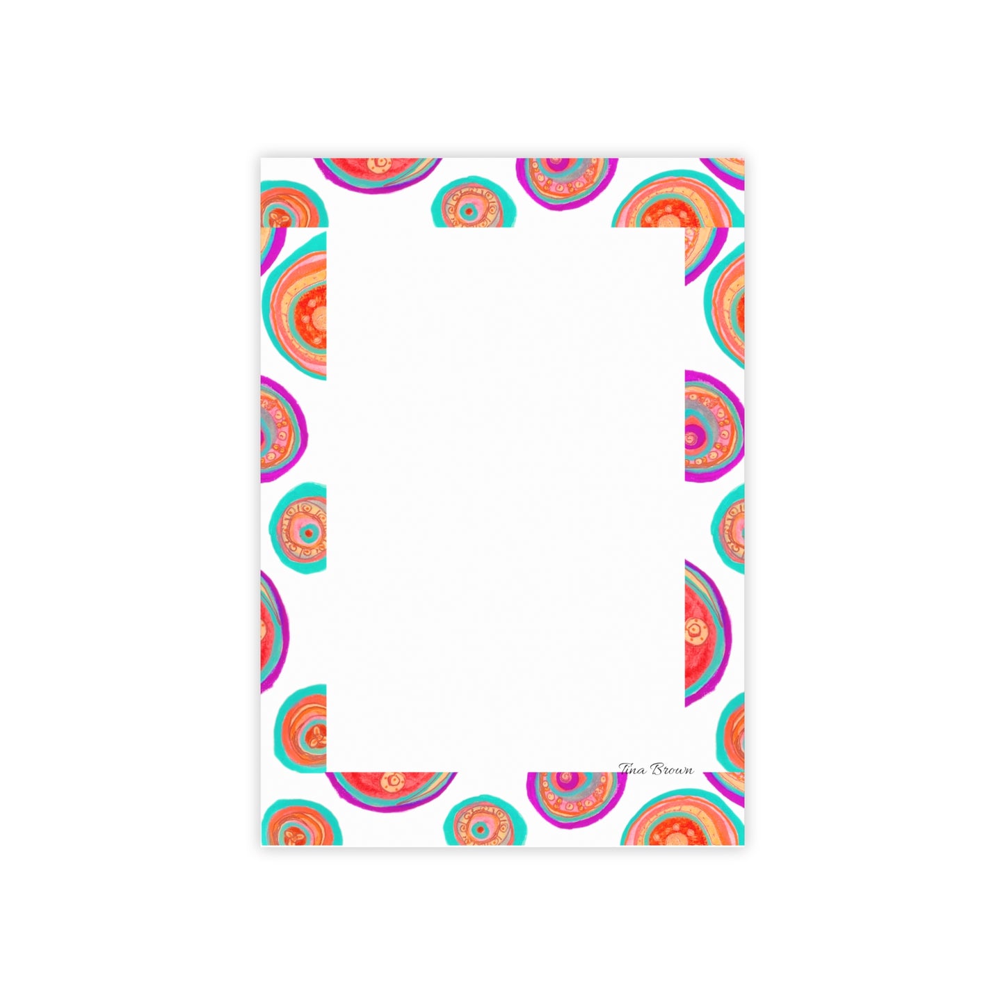 Colorful Circles Sticky Notes