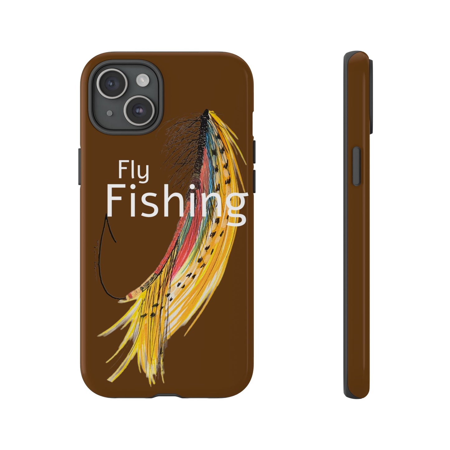 Fly Fishing Artsy Lure Tough Phone Cases