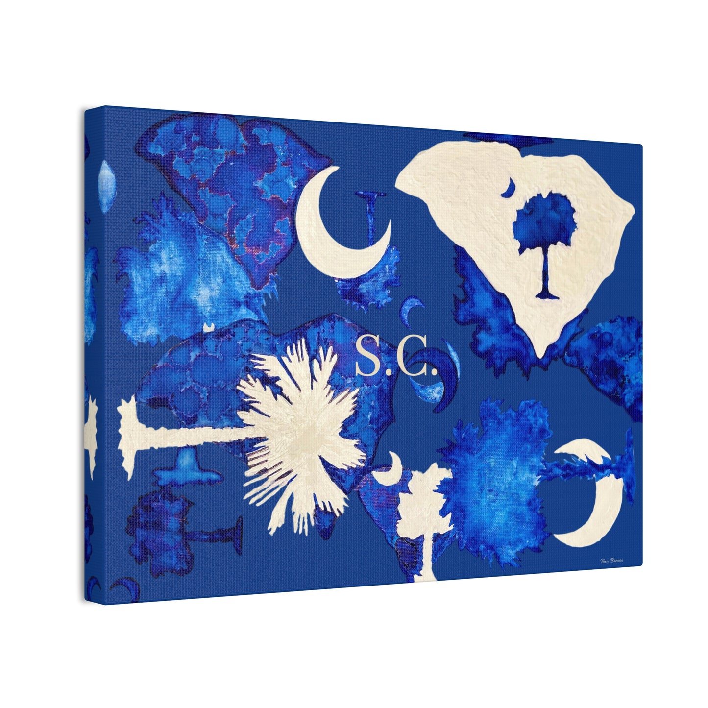 South Carolina Canvas Art Print