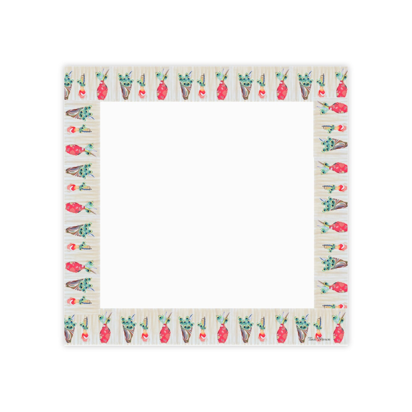 Peacock Post-it® Note Pads - Perfect for Home and Office Organization