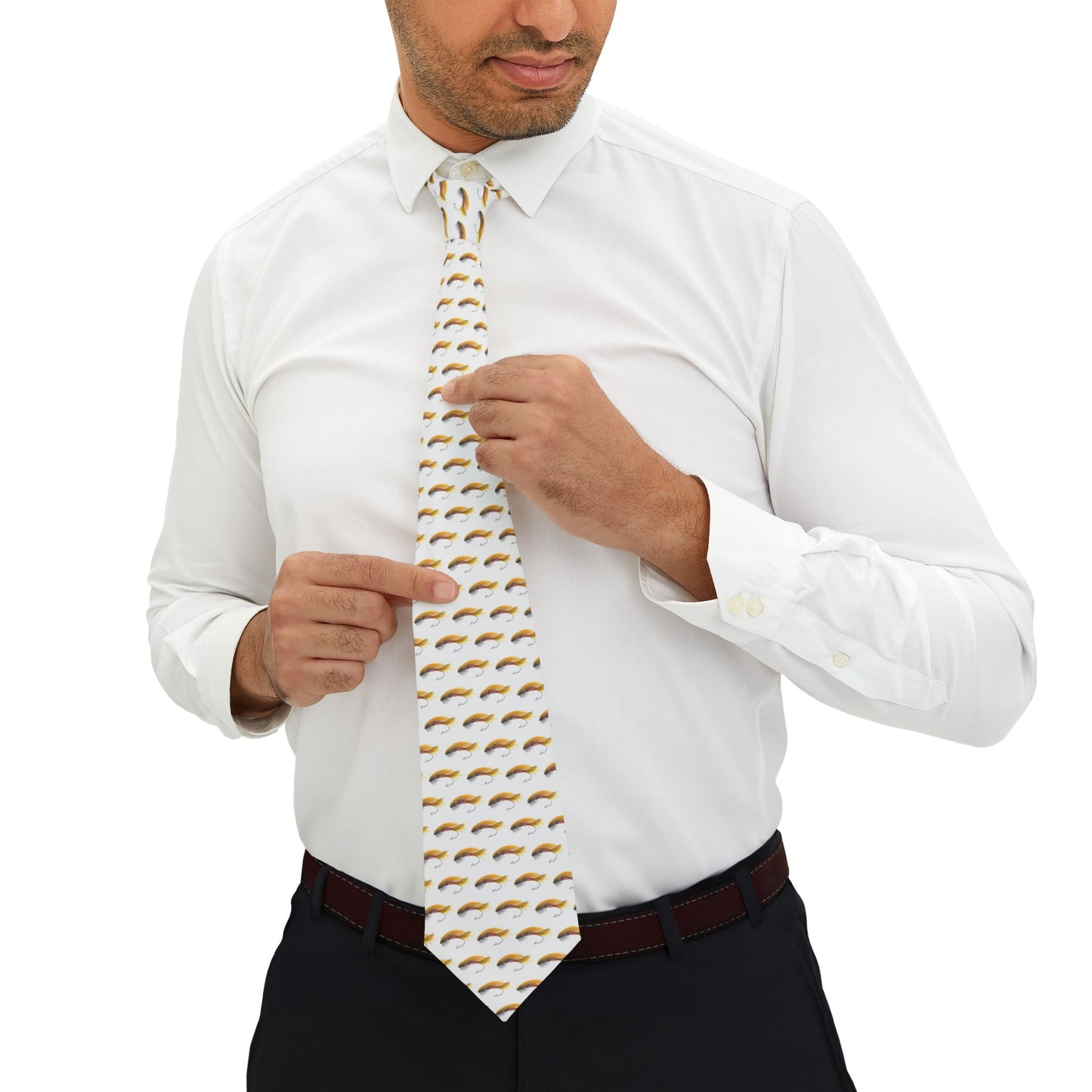 Fly Fishing Artsy Necktie