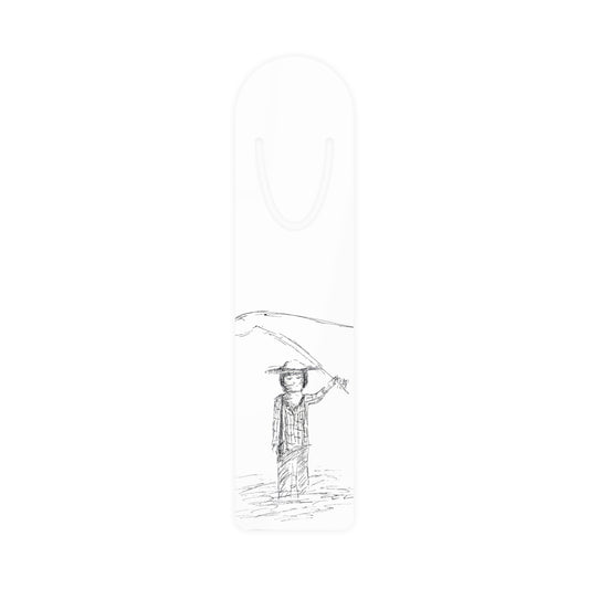 Fisherman artsy Bookmark