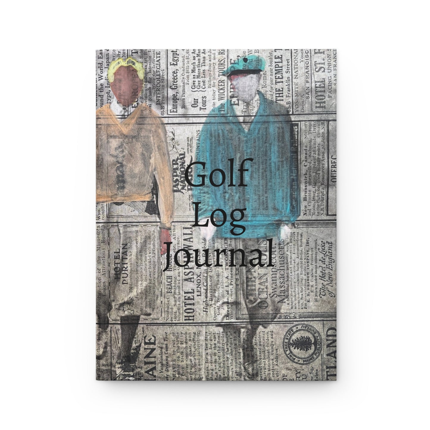 Golf Boys Hardcover Game Log