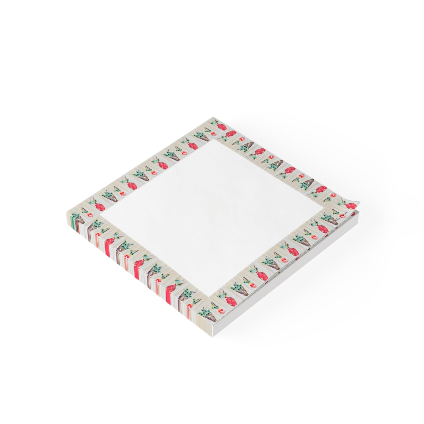 Peacock Post-it® Note Pads - Perfect for Home and Office Organization