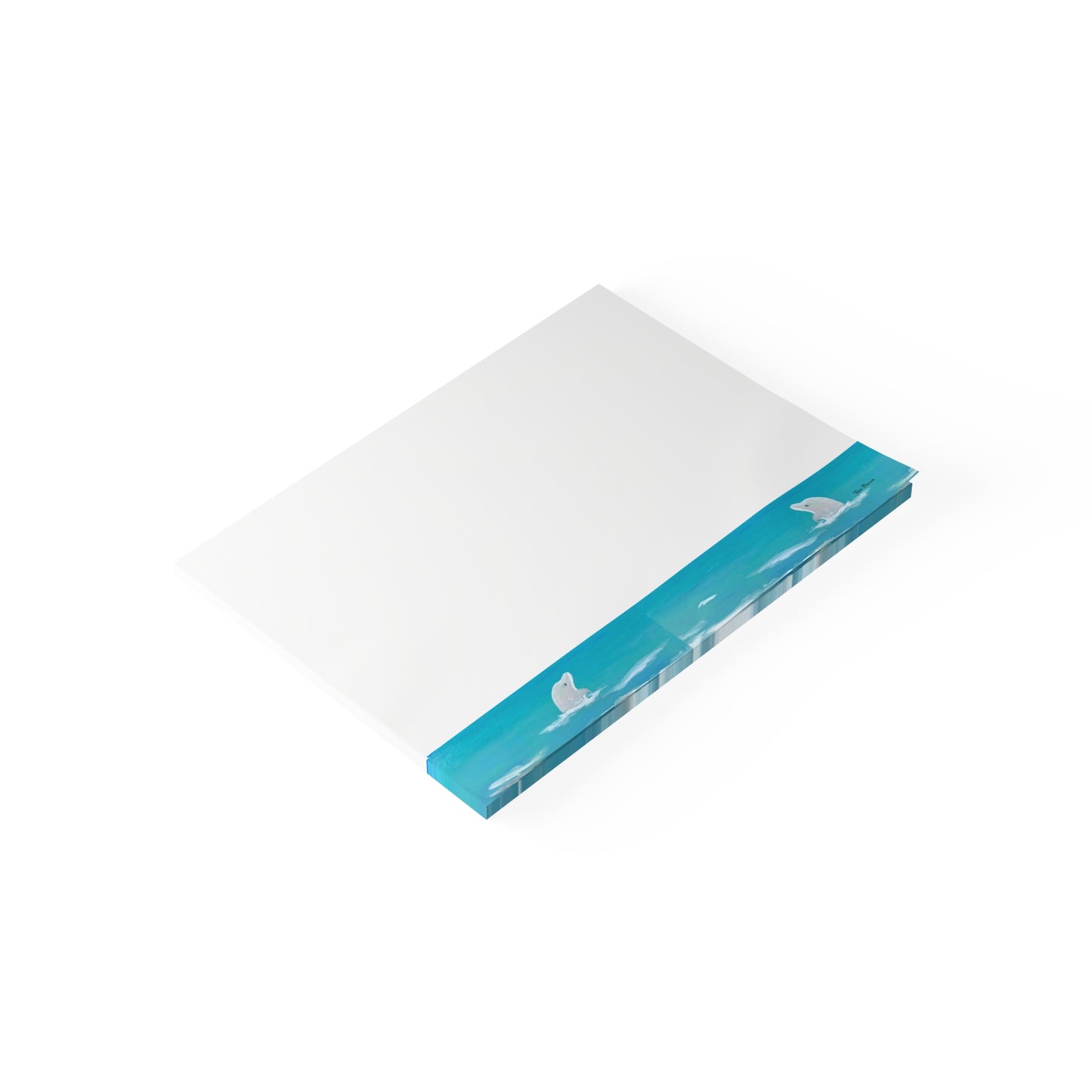 Ocean Dolphin Post-it® Note Pads - Perfect for Coastal Lovers