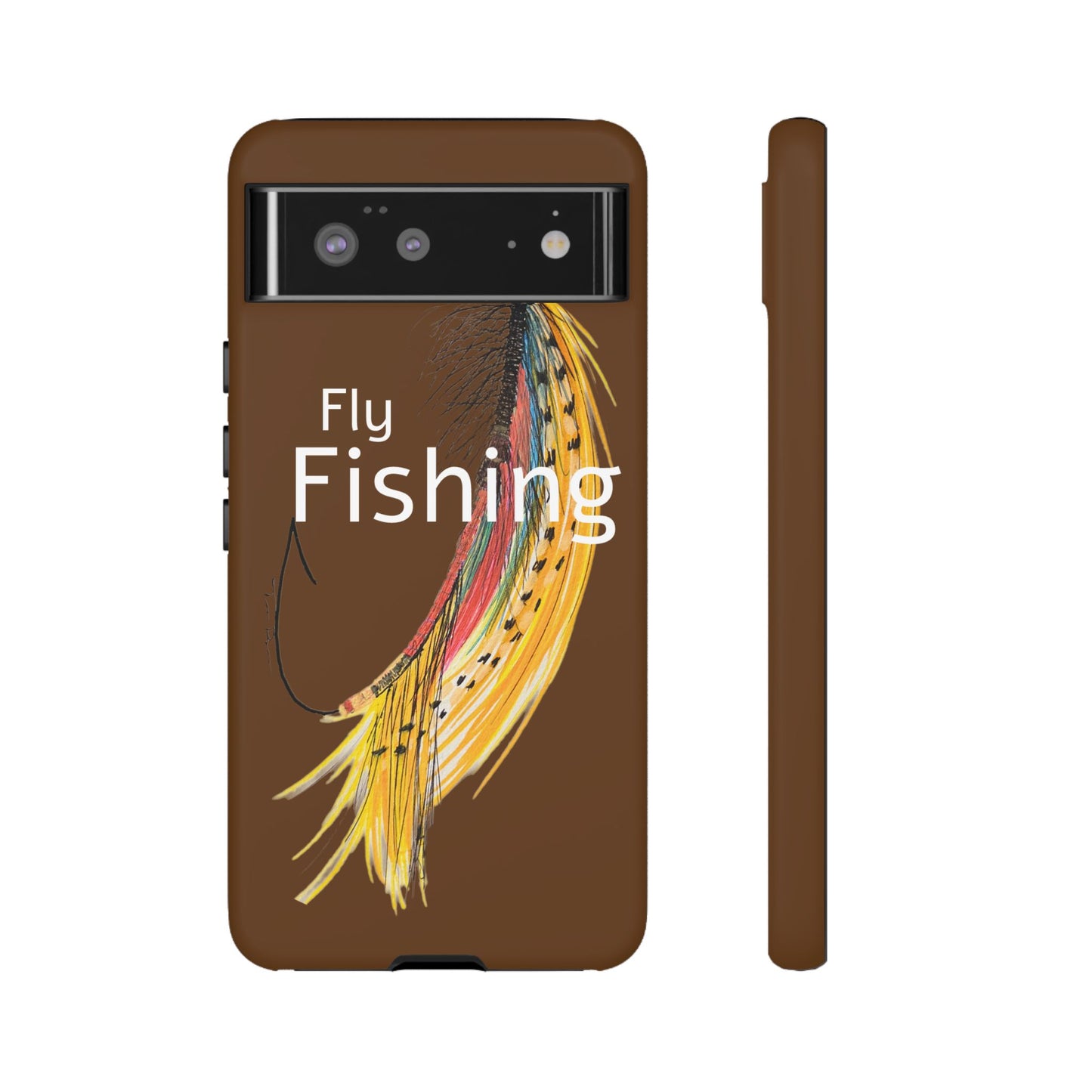 Fly Fishing Artsy Lure Tough Phone Cases