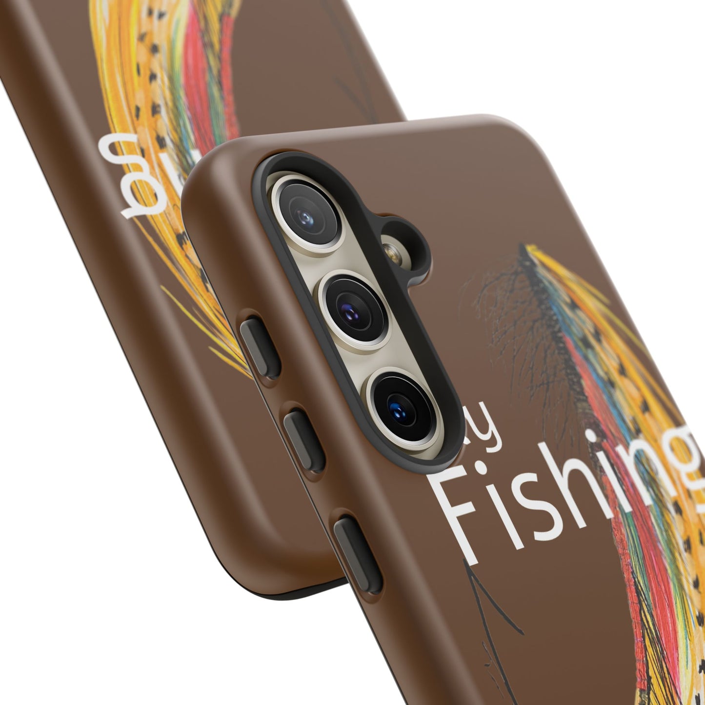Fly Fishing Artsy Lure Tough Phone Cases